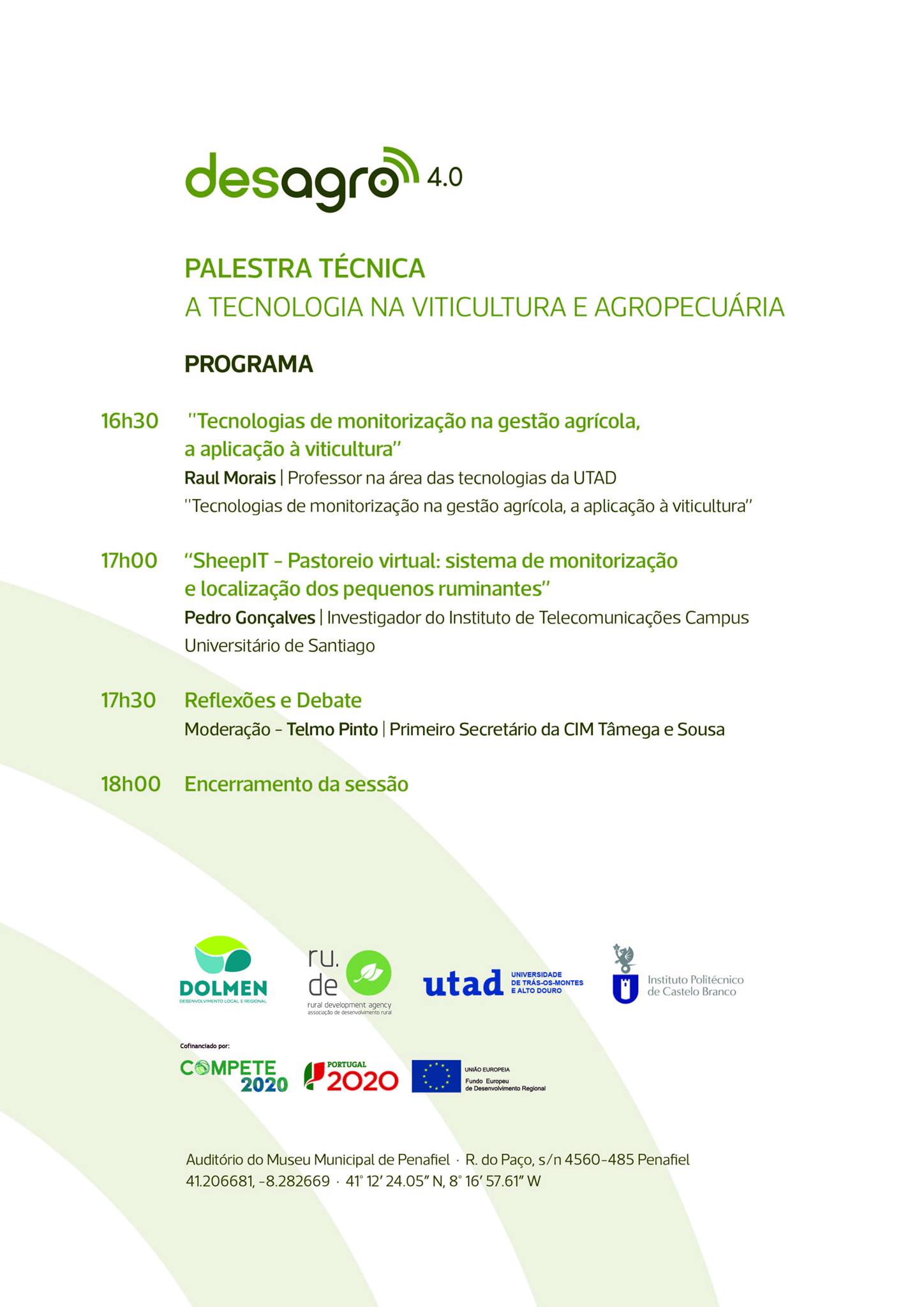 Palestra técnica "A Tecnologia na Viticultura e Agropecuária"